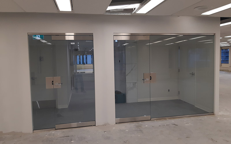 Commercial Glass Interior